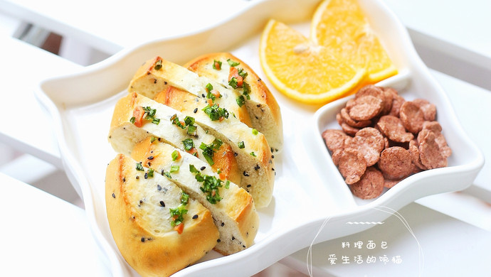 Chives and sesame dishes