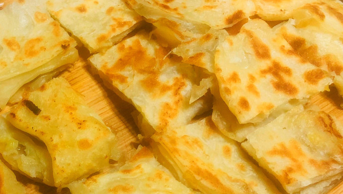 Delicious to eat: Indian flying pancakes (banana filling)