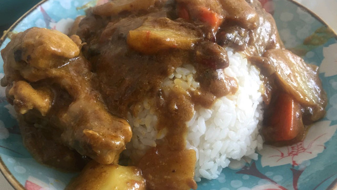 Indian curry yogurt chicken