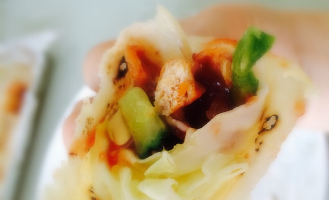 Mexican chicken rolls