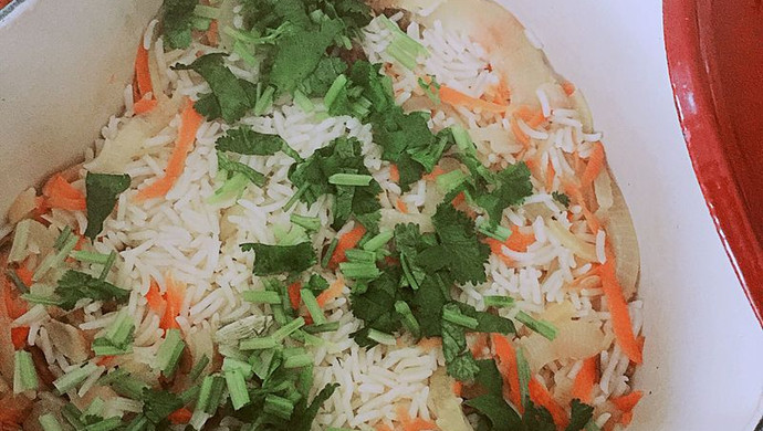 Basmati rice --- spiced rice