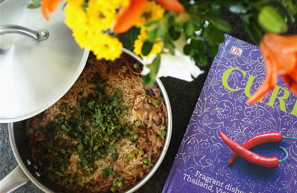 North Indian style fried rice