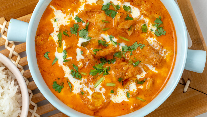 Indian butter chicken|fragrant and stunning