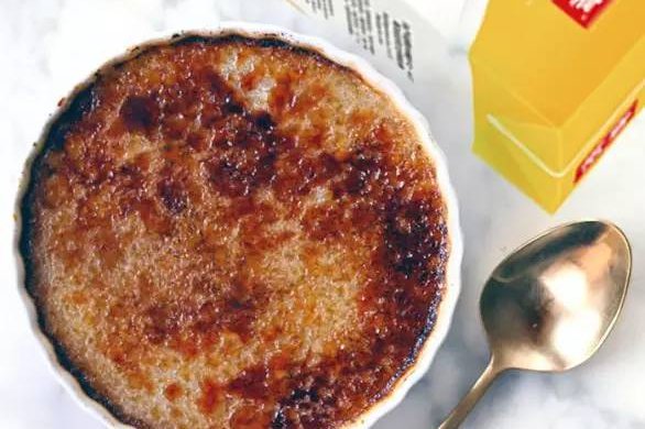 Indian latte flavored French caramel brae