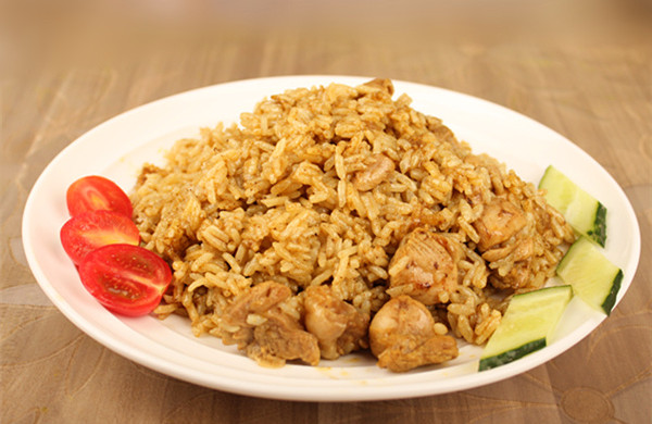 Kuaishou dish Indian style boyani rice