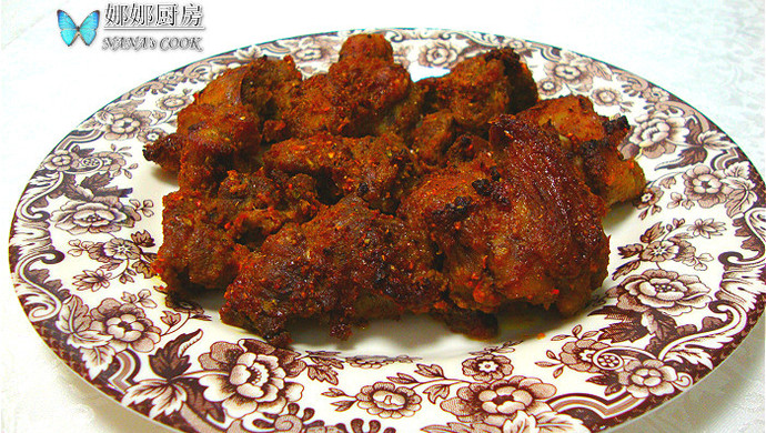 Indian style roast lamb